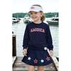 America Sweatshirt, Navy - Sweatshirts - 2