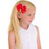 Firecracker Summer Hair Bow Set, Red/White/Blue - Hair Accessories - 3
