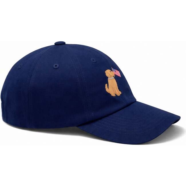 American Dog Baseball Hat, Navy - Hats - 3