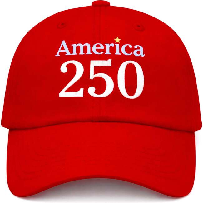 America 250th Baseball Hat, Red - Hats - 3