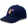 American Dog Baseball Hat, Navy - Hats - 4