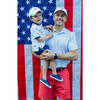 American Flag Baseball Hat, White - Hats - 6