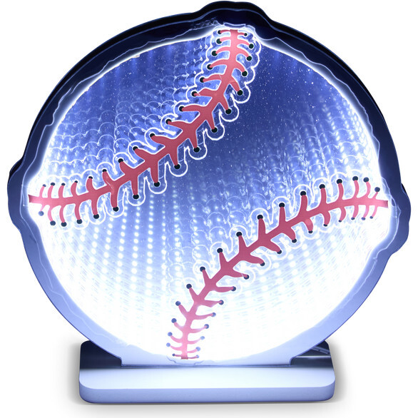 Neon Art Infinity Lights Wall & Desk Sign-Baseball