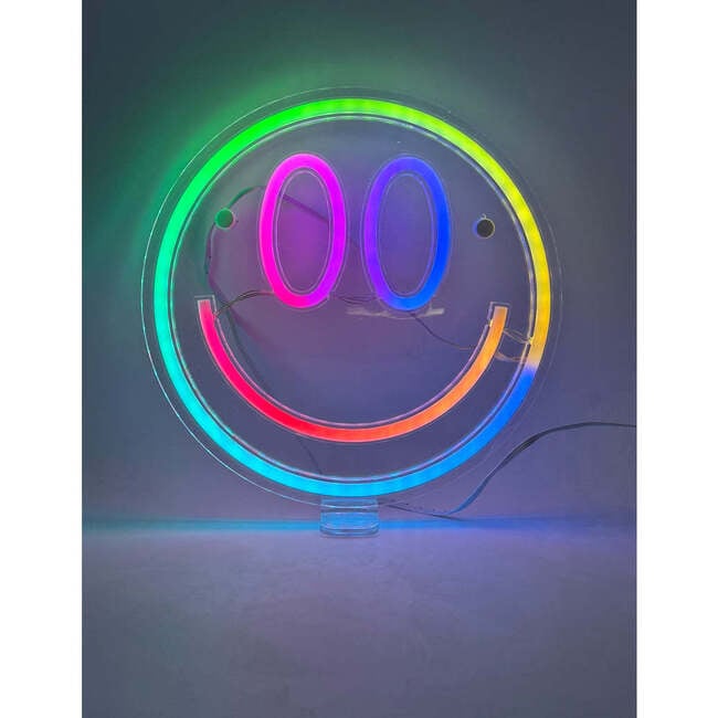 RGB Color Changing Neon Sign-Smile