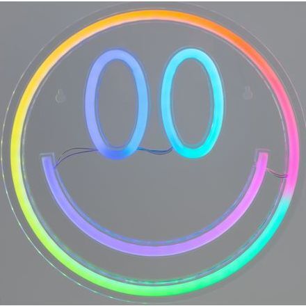 RGB Color Changing Neon Sign-Smile - Lighting - 3