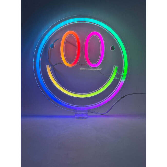 RGB Color Changing Neon Sign-Smile - Lighting - 4