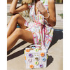 By Jenna Lee Beaded White Straw Daisy Bag, Candy Multi - Bags - 2 - thumbnail