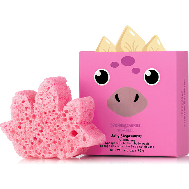 SPONGEASAURUS COLLECTION SALLY STEGOSAURUS, PINK