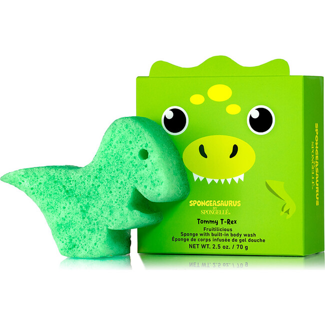 SPONGEASAURUS COLLECTION TOMMY T-REX, GREEN
