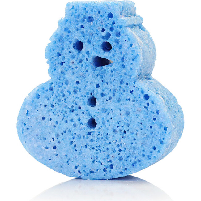 Snowman Body Wash Infused Buffer, Snow Orchid