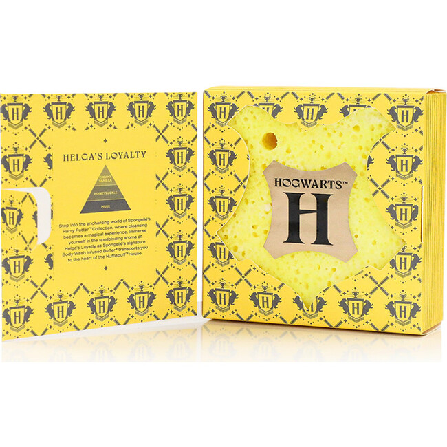 Harry Potter HufflePuff Body Wash Infused Buffer, Helga's Loyalty