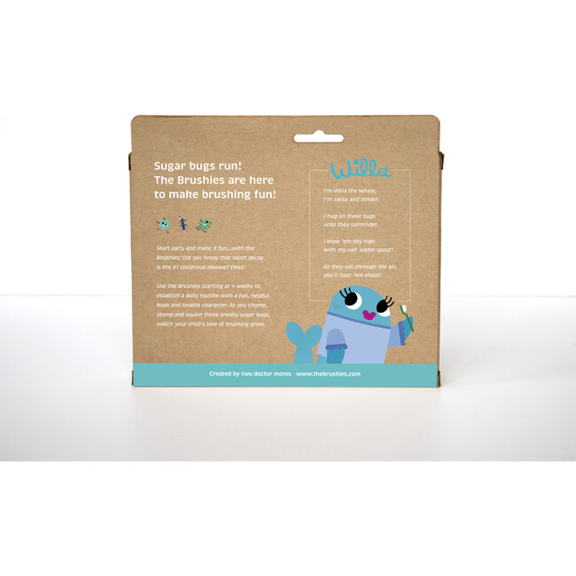 Willa the Whale Toothbrush with Book