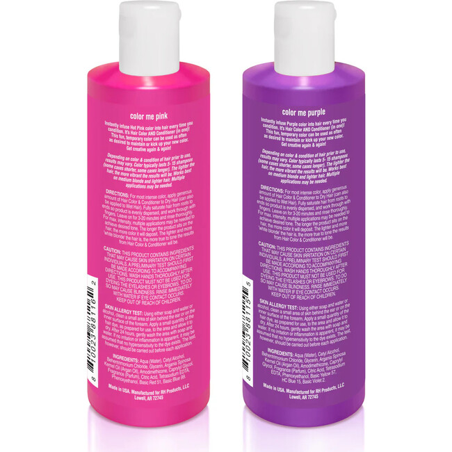ROCK THE LOCKS Hair Color & Conditioner 2 Pack Bundle