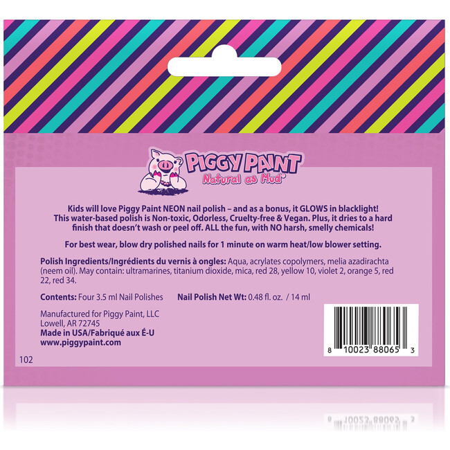 Neon Box Set (Bonus: Glows In Blacklight!) - Nails - 3