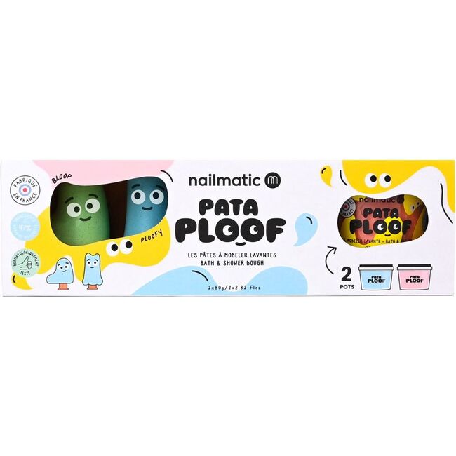 Pataploof Set of 2 & Bloop and Ploofy Friends, Blue & Pink