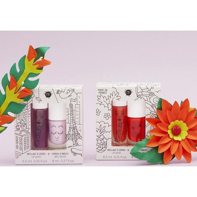 Polish & Lip Gloss Lovely City Set - Nails - 2