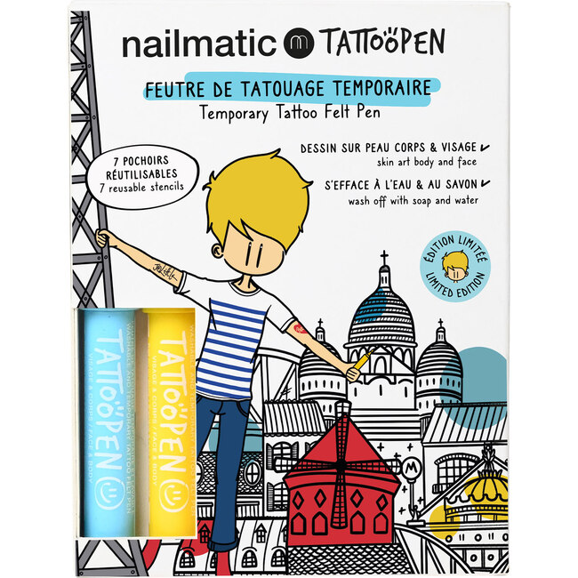 Tattoo Pen Set, Paris