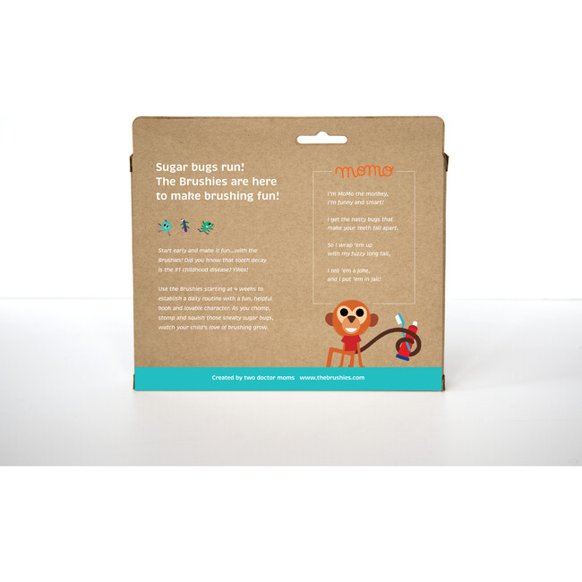 Momo the Monkey Toothbrush with Book