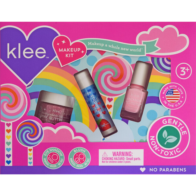 Spinning Pink Makeup Kit