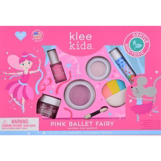 Pink Ballet Fairy Deluxe Mineral Makeup Kit