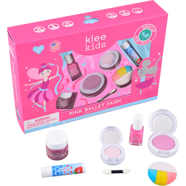 Pink Ballet Fairy Deluxe Mineral Makeup Kit