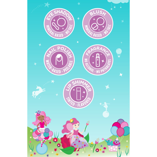 Unicorn Cloud Fairy Deluxe Mineral Play Makeup Kit - Costume Accessories - 10