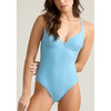 women's le marin dot v-neck one piece - One Pieces - 2 - thumbnail