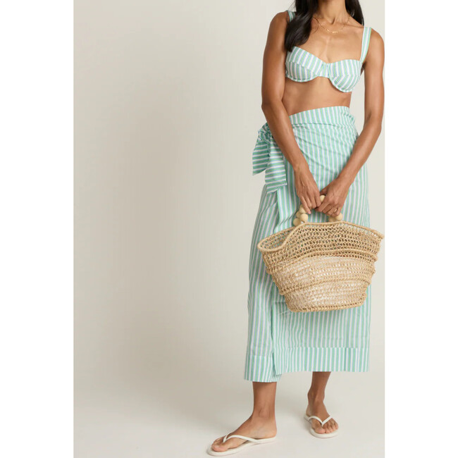 women's tamarin stripe pareo - Cover-Ups - 4