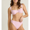 women's blush gingham cup bikini top - Two Pieces - 2 - thumbnail