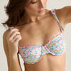 women's jasmine blossom cup bikini top with tie straps - Two Pieces - 3 - thumbnail