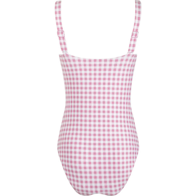 women's blush gingham one piece - One Pieces - 3