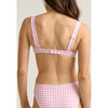women's blush gingham cup bikini top - Two Pieces - 3 - thumbnail