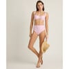 women's blush gingham high waist bikini bottom - Two Pieces - 4 - thumbnail