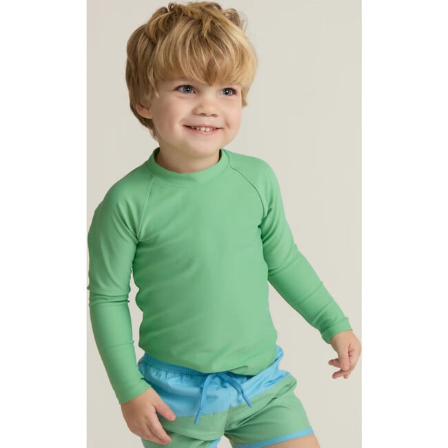 unisex gustavia green rashguard