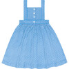 girls le marin dot french terry bib dress - Dresses - 2
