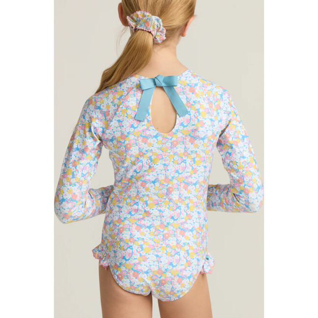 girls jasmine blossom rashguard one piece