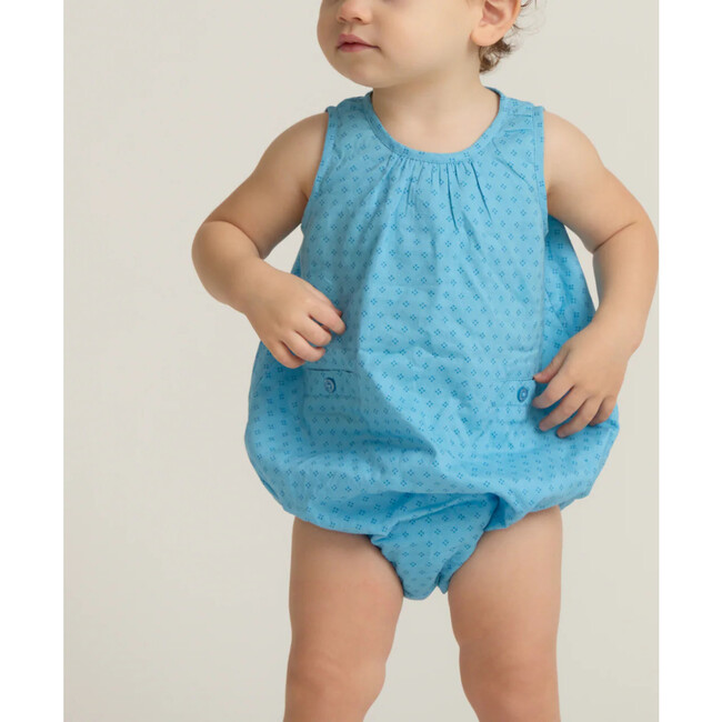 baby le marin dot bubble romper
