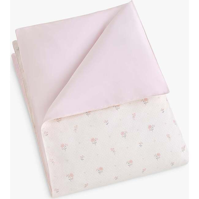 Ditsy Floral, Baby Duvet Set, Pink