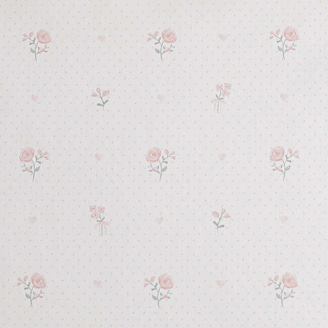 Ditsy Floral, Baby Duvet Set, Pink - Duvet Sets - 4