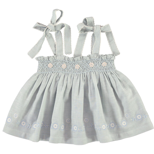 Maya Top, Cloud Blue