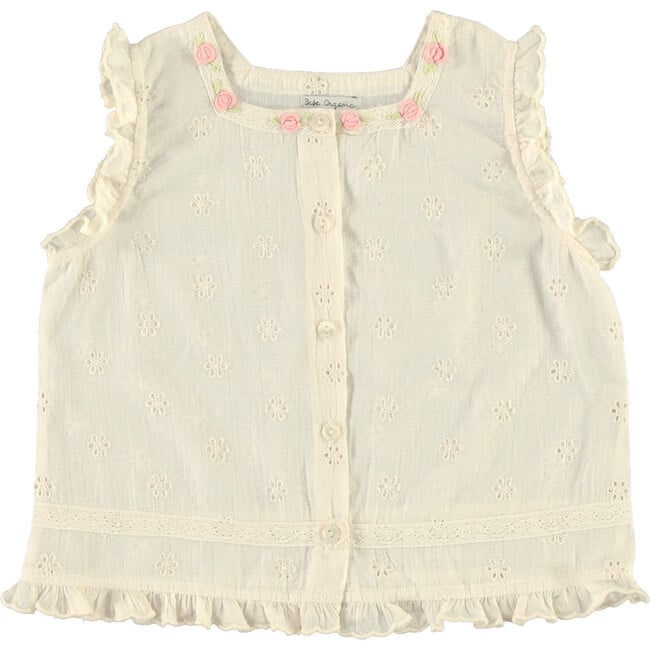 Luna Top, Antique Lace