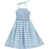Ida Dress, Signature floral check - Dresses - 1 - thumbnail