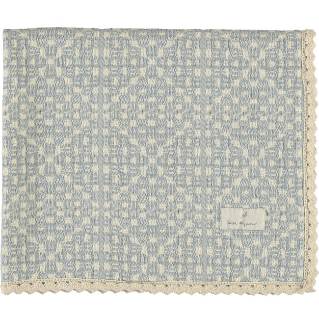 Crochet Blanket, Crochet Sky Blue
