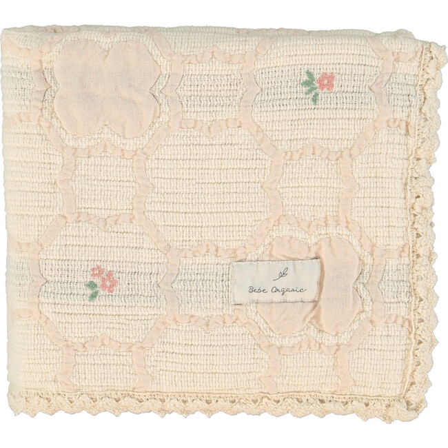 Cleo Blanket, Vintage Wallpaper Floral