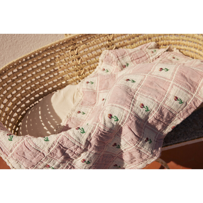 Bella Blanket, Tulip Patchwork - Blankets - 3