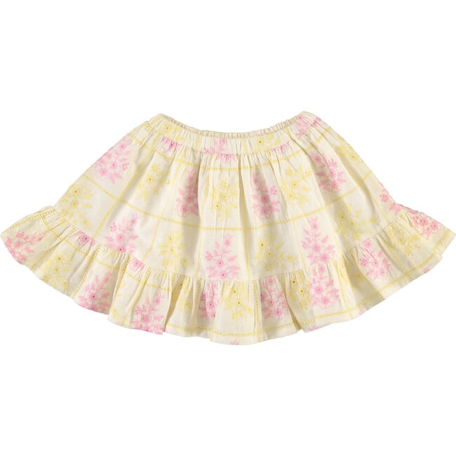 Alba Skirt, Patchwork embroidery