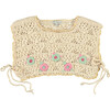 Anais Crochet Vest, Natural crochet - Vests - 1 - thumbnail