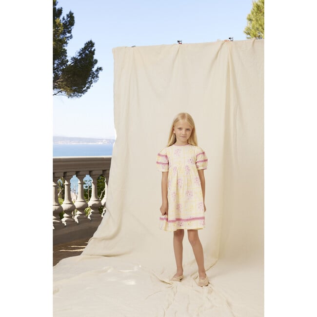 Alba Dress, Patchwork embroidery