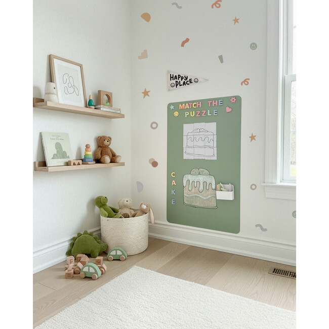 Rectangle Playwall - Sage - Developmental Toys - 3