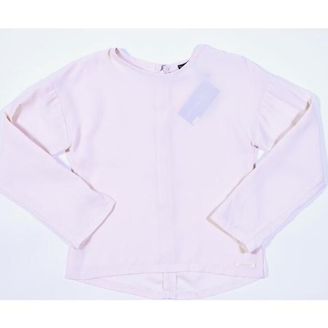 Solid Long Sleeve T-Shirt, Tan